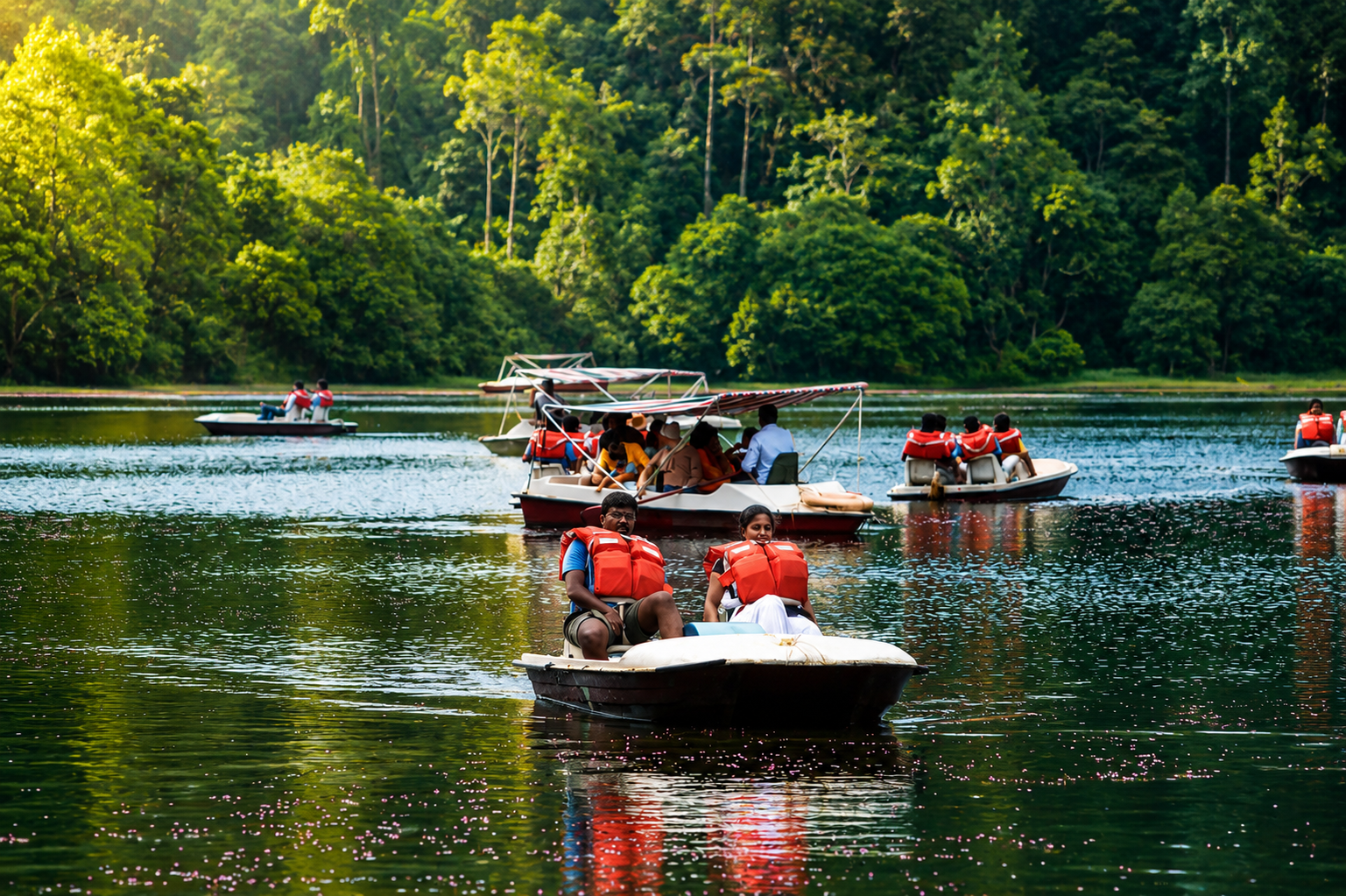Pookode Lake in Wayanad